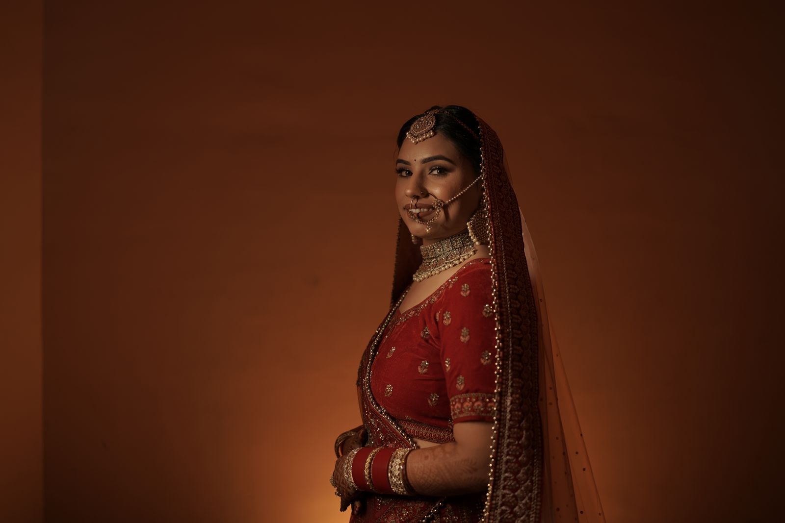 Reception lehenga